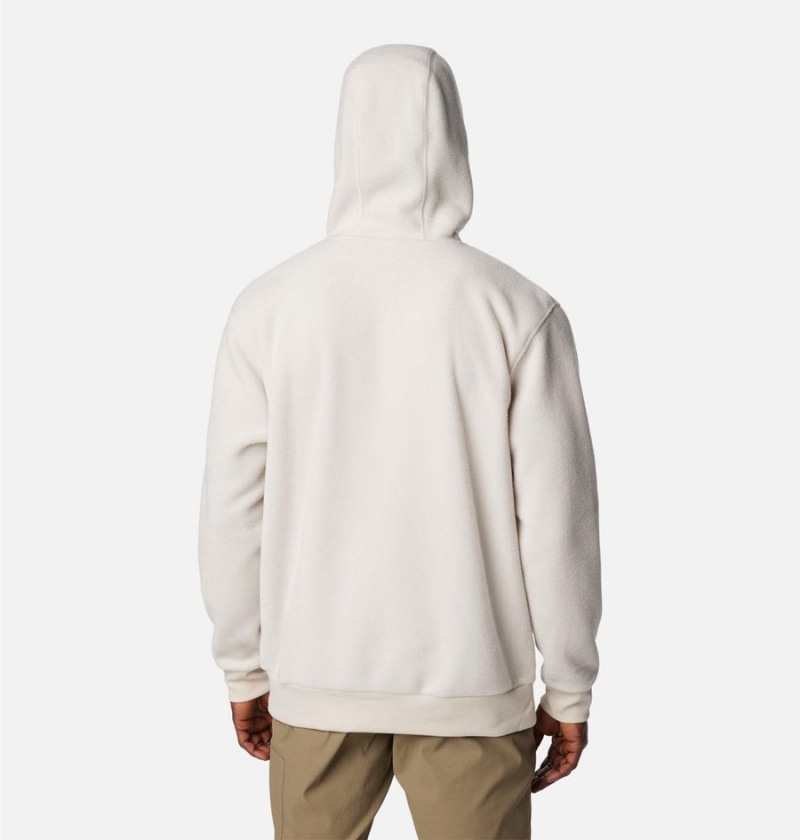 White Columbia Steens Mountain Men's Hoodie | 84570VIKL