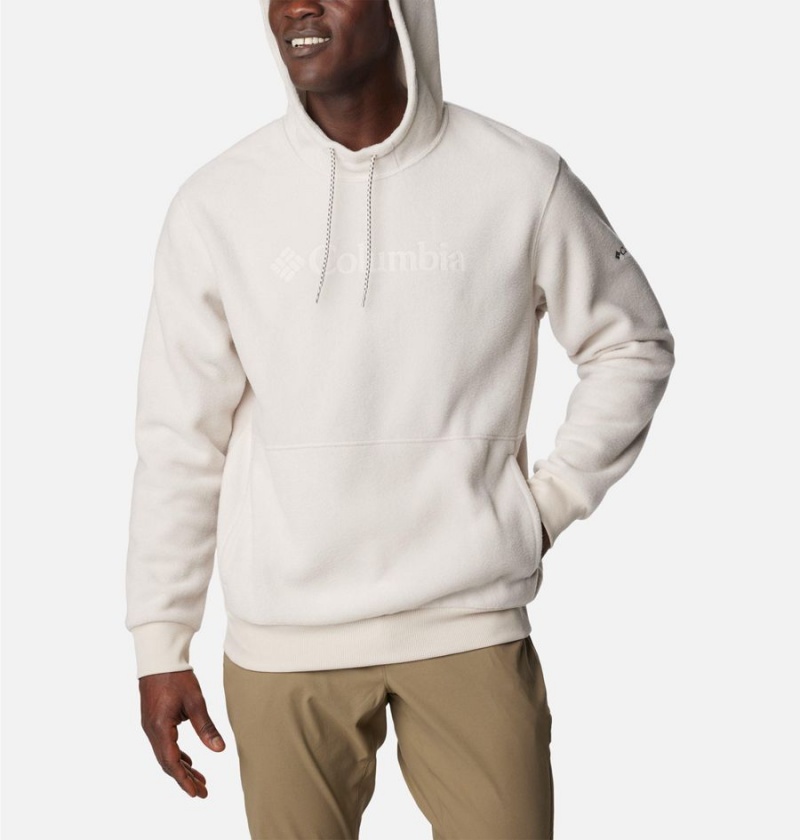 White Columbia Steens Mountain Men's Hoodie | 84570VIKL