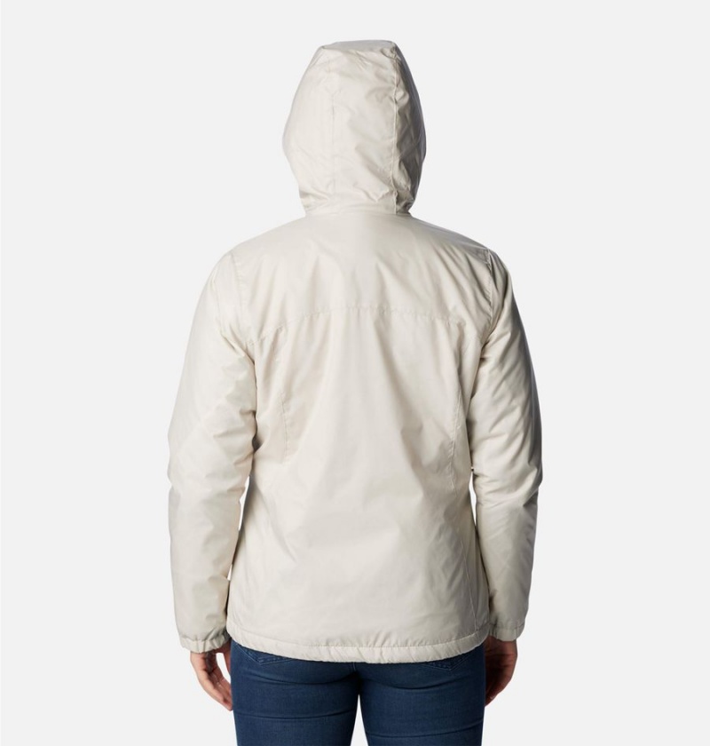 White Columbia Switchback Sherpa Lined Women's Rain Jacket | 73592LCXN