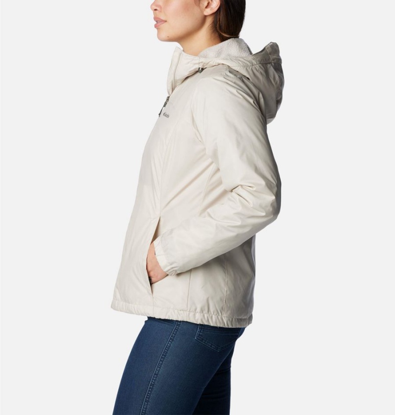 White Columbia Switchback Sherpa Lined Women's Rain Jacket | 73592LCXN