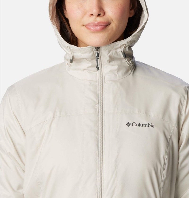 White Columbia Switchback Sherpa Lined Women's Rain Jacket | 73592LCXN