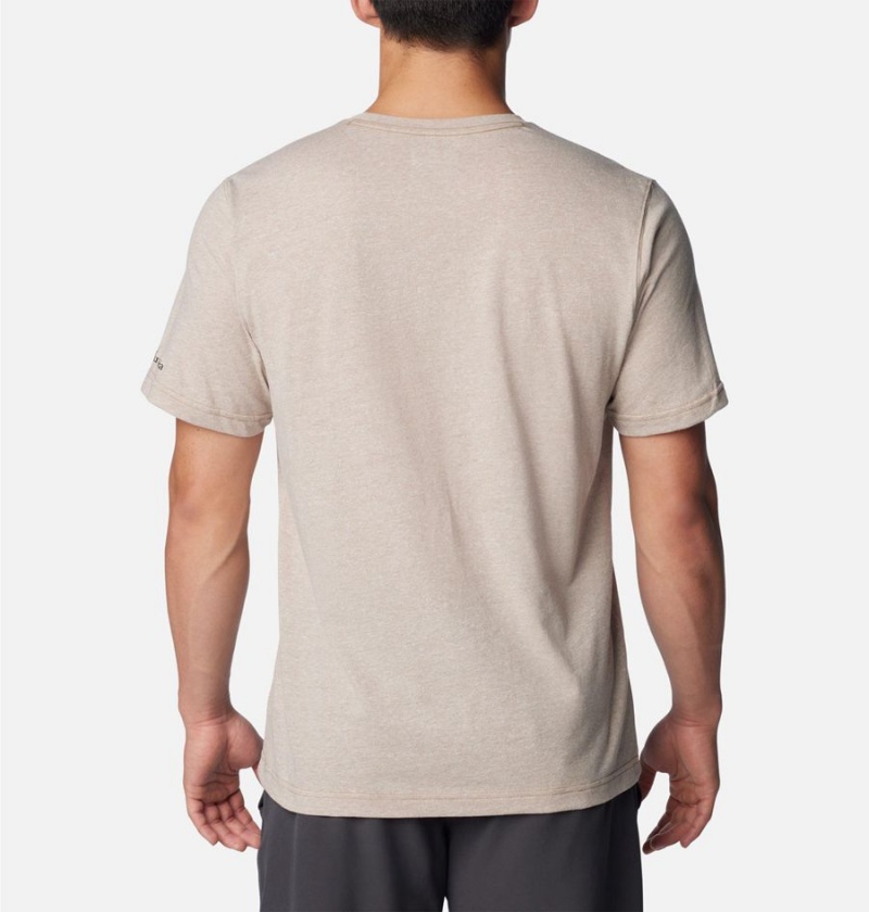 White Columbia Thistletown Hills Pocket Men's T-Shirt | 32048MXCS