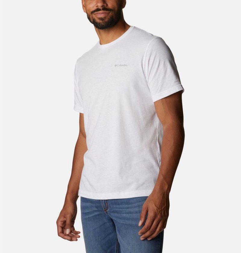 White Columbia Thistletown Hills Short Sleeve Men's T-Shirt | 15429RGOH