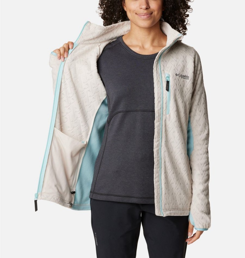 White Columbia Titan Pass 3.0 Full Zip Women's Fleece Jacket | 86470ZVFO