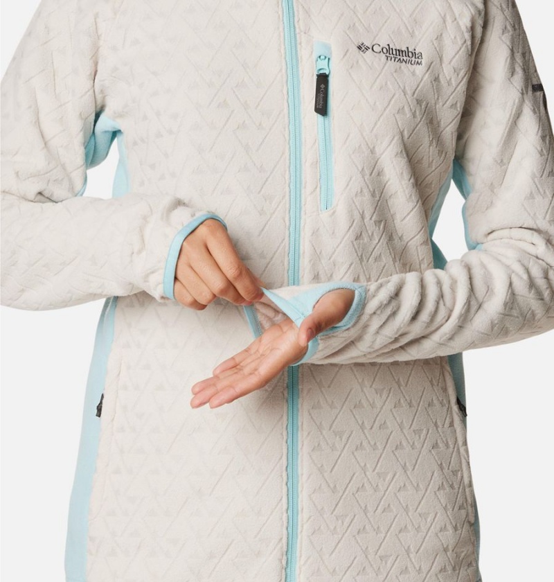 White Columbia Titan Pass 3.0 Full Zip Women's Fleece Jacket | 86470ZVFO