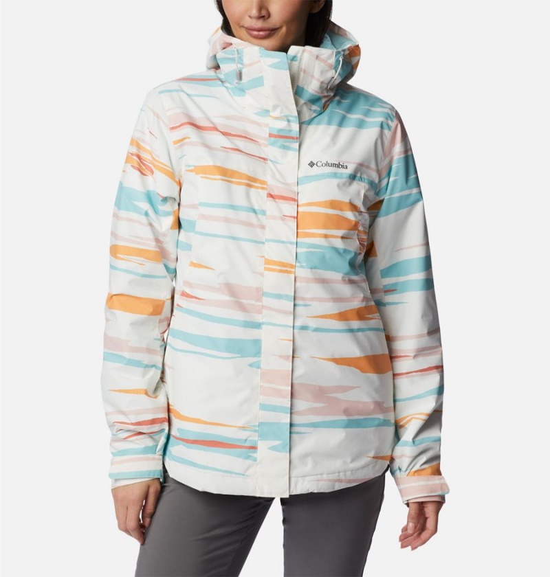 White Columbia Tunnel Falls II Interchange Women's 3 In 1 Jackets | 83146QVBU