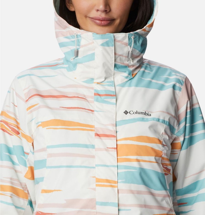 White Columbia Tunnel Falls II Interchange Women's 3 In 1 Jackets | 83146QVBU