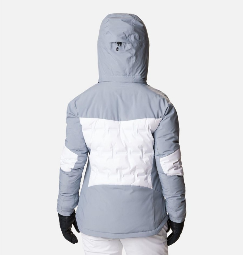 White Columbia Wildcard III Down Women's Ski Jacket | 41352KDJR