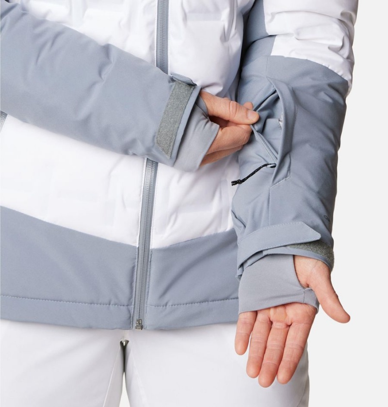 White Columbia Wildcard III Down Women's Ski Jacket | 41352KDJR