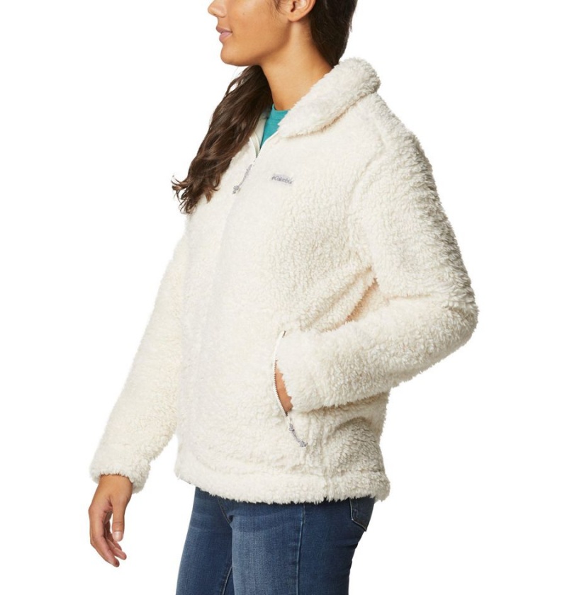 White Columbia Winter Pass Sherpa Full Zip Women's Fleece Jacket | 06412SCWK