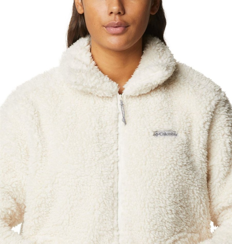 White Columbia Winter Pass Sherpa Full Zip Women's Fleece Jacket | 06412SCWK