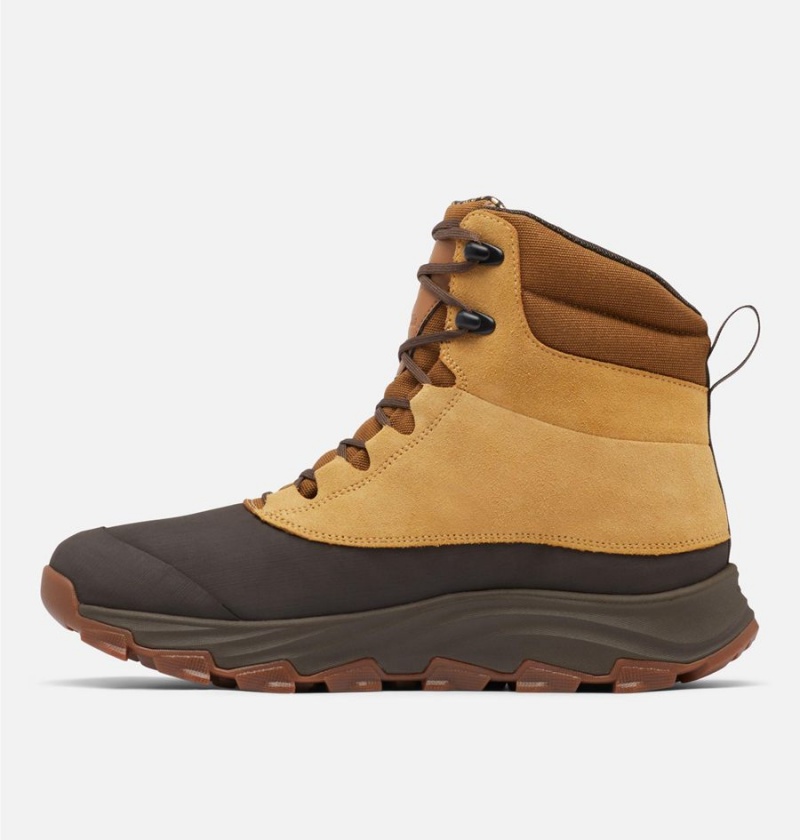 Yellow Columbia Expeditionist Shield Men's Boots | 06923HFOY