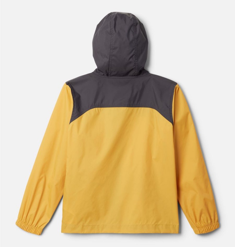 Yellow Columbia Glennaker Kids' Jacket | 10472ENIM