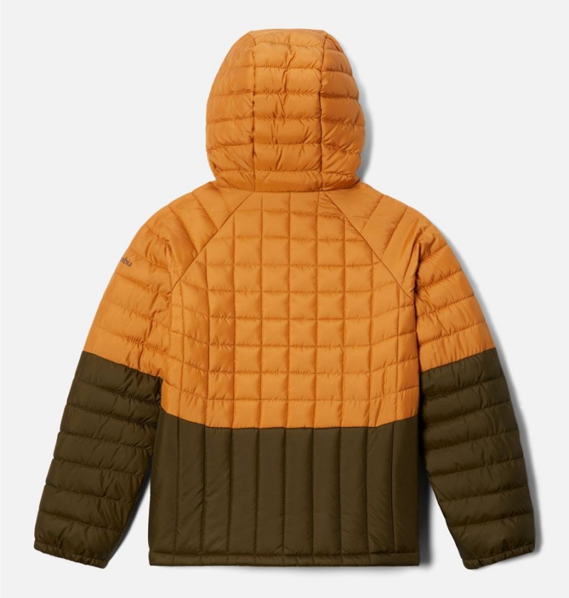 Yellow Columbia Humphrey Hills Puffer Kids' Jacket | 64128XAQN