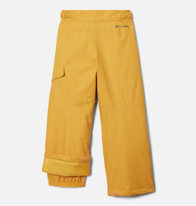 Yellow Columbia Ice Slope II Insulated Ski Kids' Pants | 15742YPOK