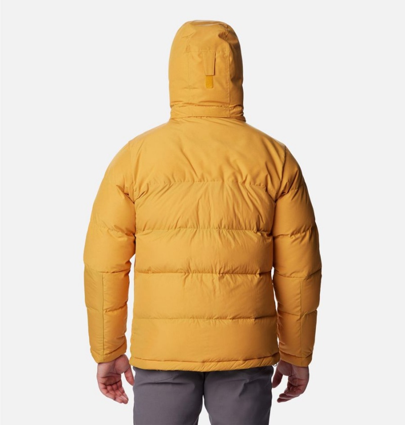 Yellow Columbia Marquam Peak Fusion Insulated Men's Puffer Jacket | 84125OSNE