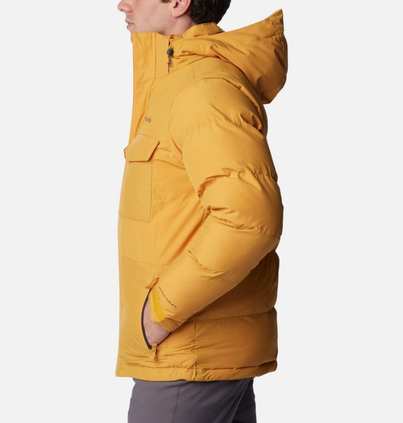 Yellow Columbia Marquam Peak Fusion Insulated Men's Puffer Jacket | 84125OSNE