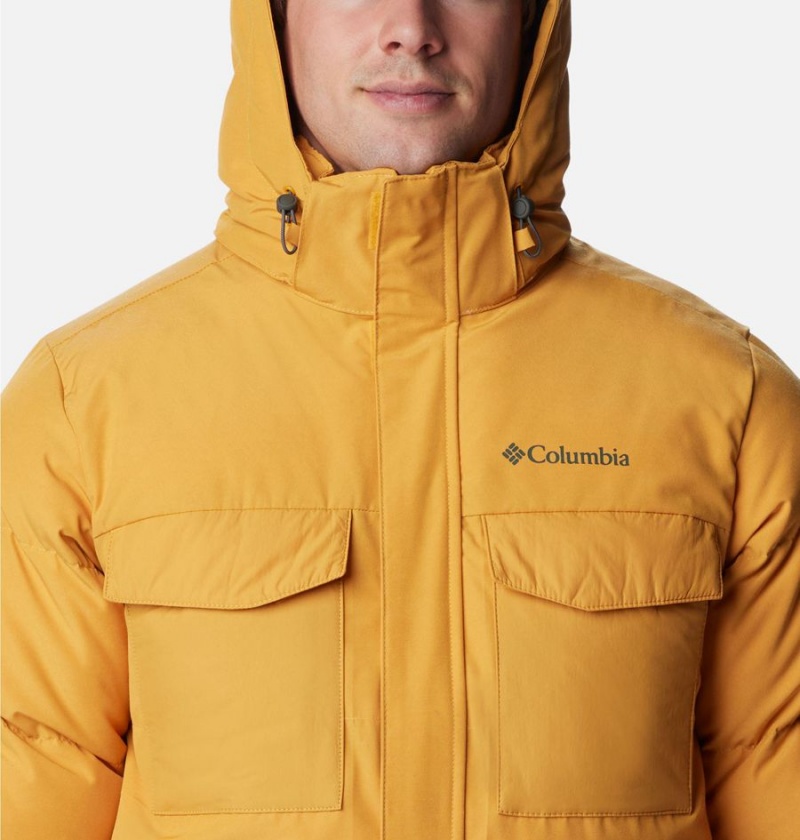 Yellow Columbia Marquam Peak Fusion Insulated Men's Puffer Jacket | 84125OSNE