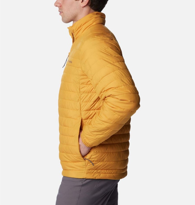 Yellow Columbia Silver Falls Insulated Men's Puffer Jacket | 91735CORX