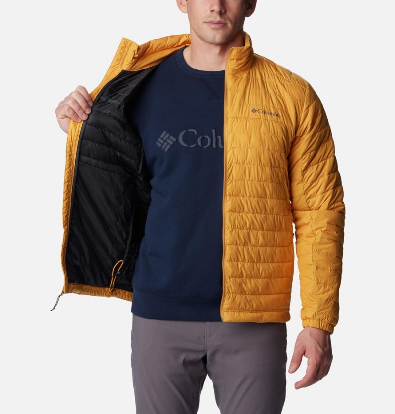 Yellow Columbia Silver Falls Insulated Men's Puffer Jacket | 91735CORX