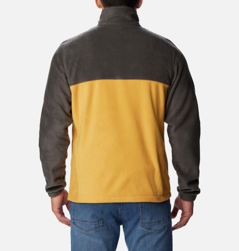 Yellow Columbia Steens Mountain 2.0 Full Zip Men's Fleece Jacket | 79260MCOT