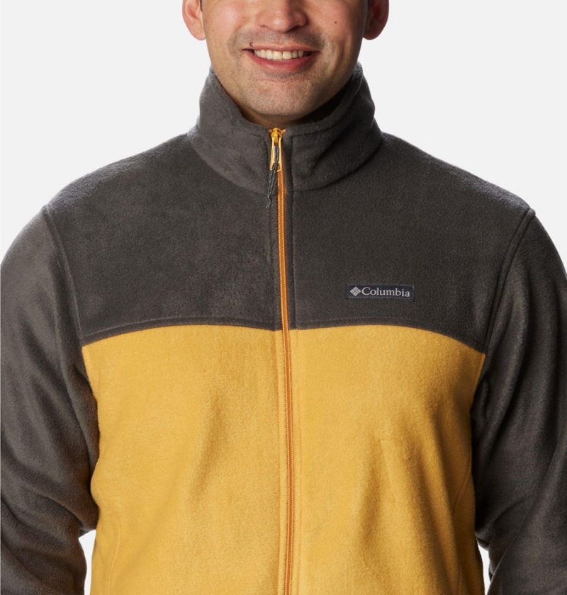 Yellow Columbia Steens Mountain 2.0 Full Zip Men's Fleece Jacket | 79260MCOT