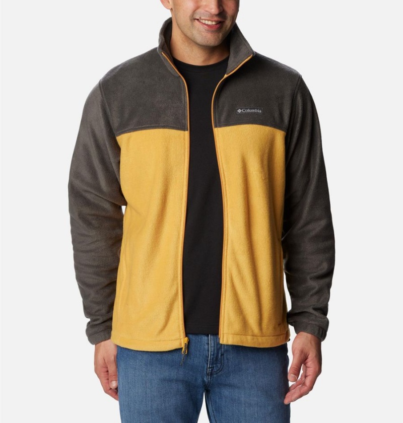 Yellow Columbia Steens Mountain 2.0 Full Zip Men's Fleece Jacket | 79260MCOT