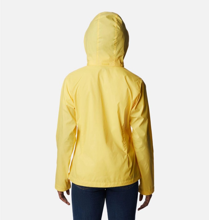 Yellow Columbia Switchback III Women's Rain Jacket | 86352NJDL