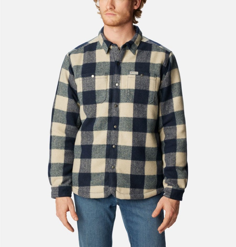 Yellow Columbia Windward II Jacket Men's Shirt | 29056WBLG